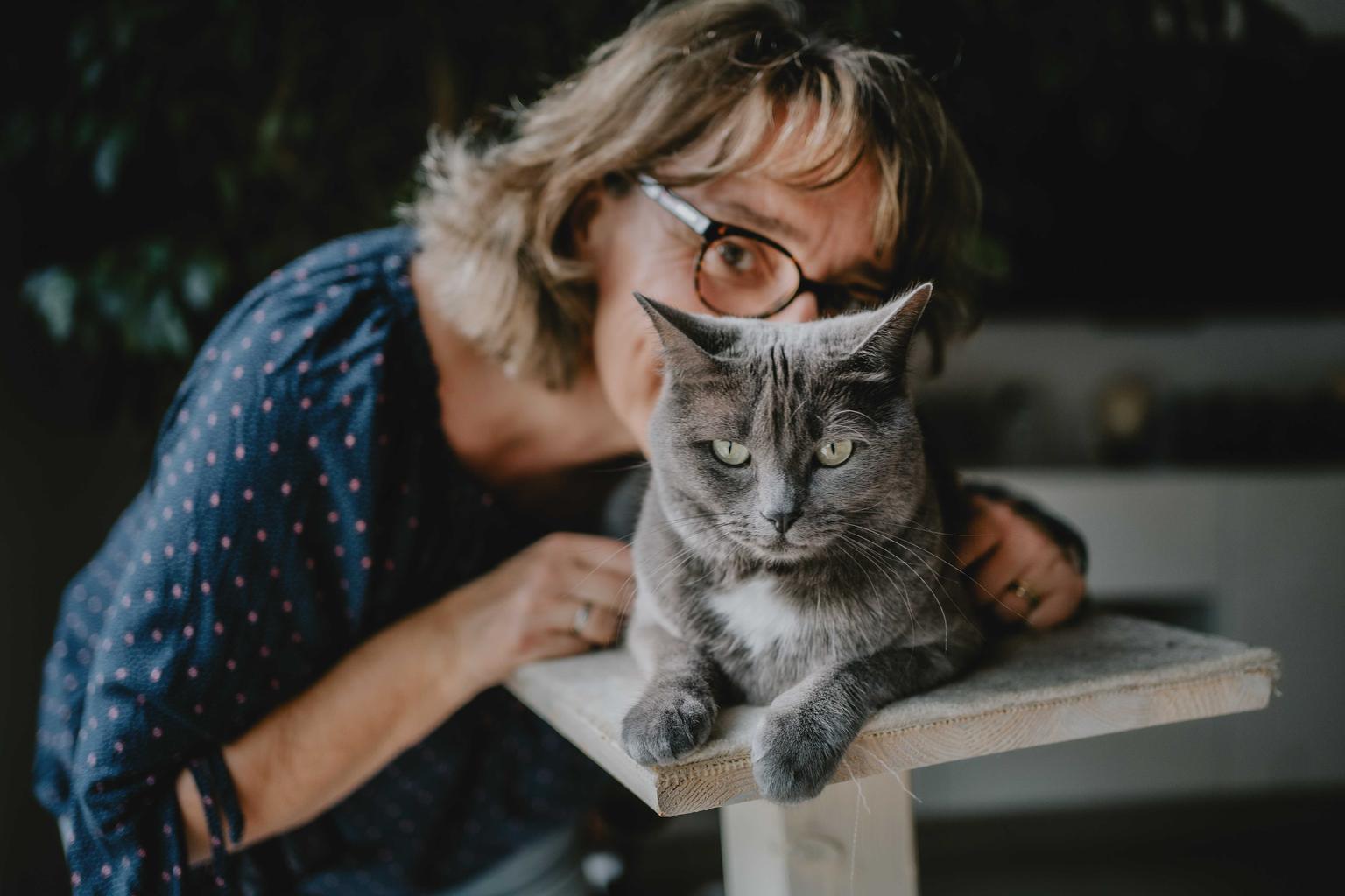 Moi et mon chat Mila